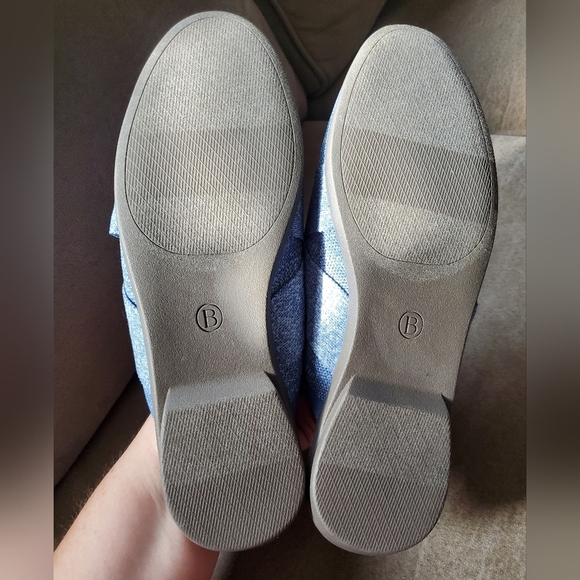 NWOT Life Stride X B Zee's Air Step Kissed Mule In Blue Size 9M - Picture 9 of 9